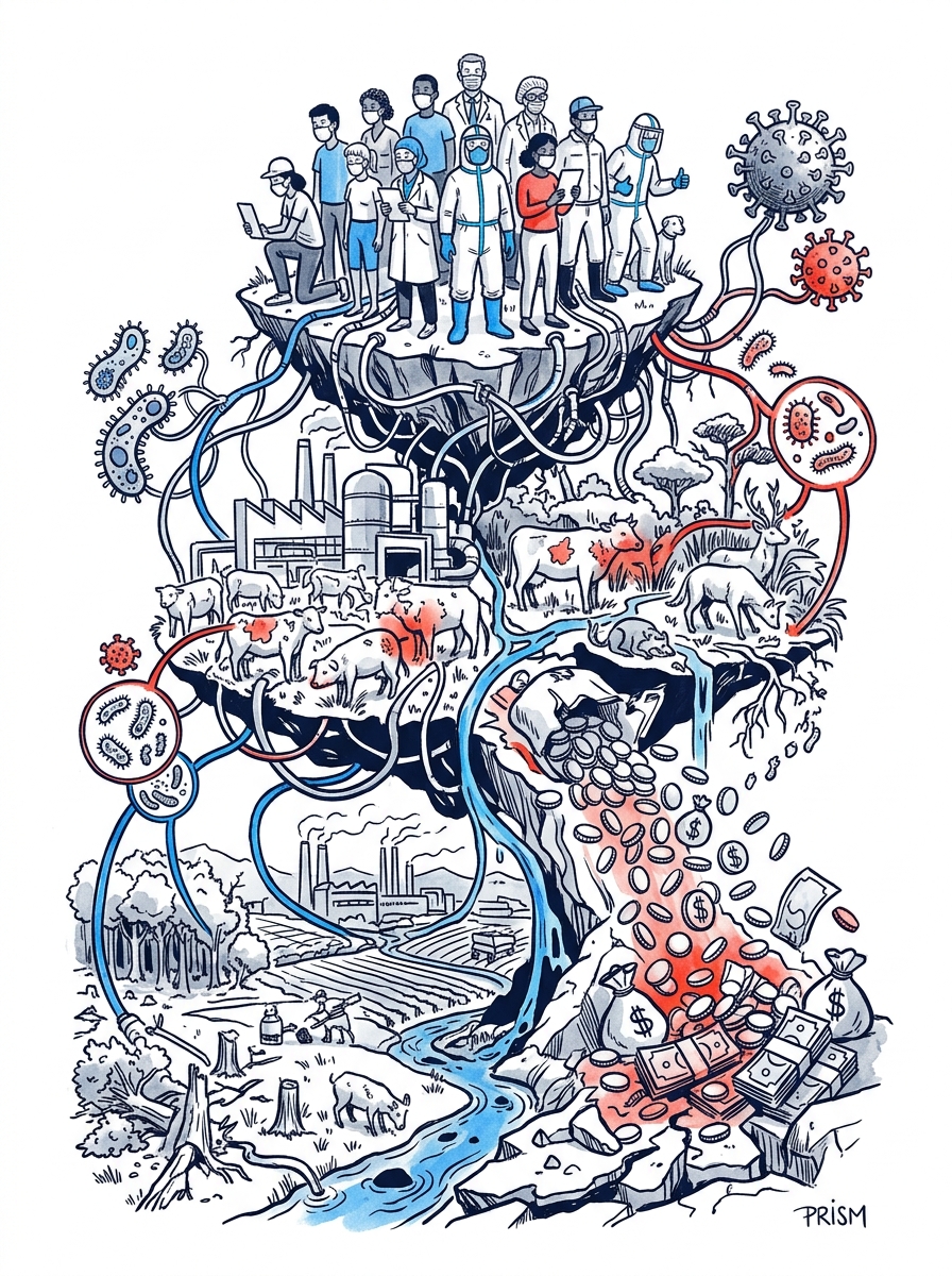 Le concept One Health lie santé humaine et environnementale pour prévenir les futures crises sanitaires mondiales