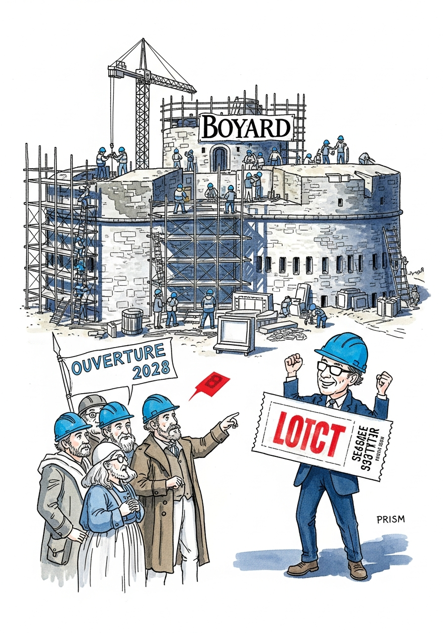 Loto du patrimoine : le fort Boyard parmi les 18 sites retenus pour l’édition 2026
