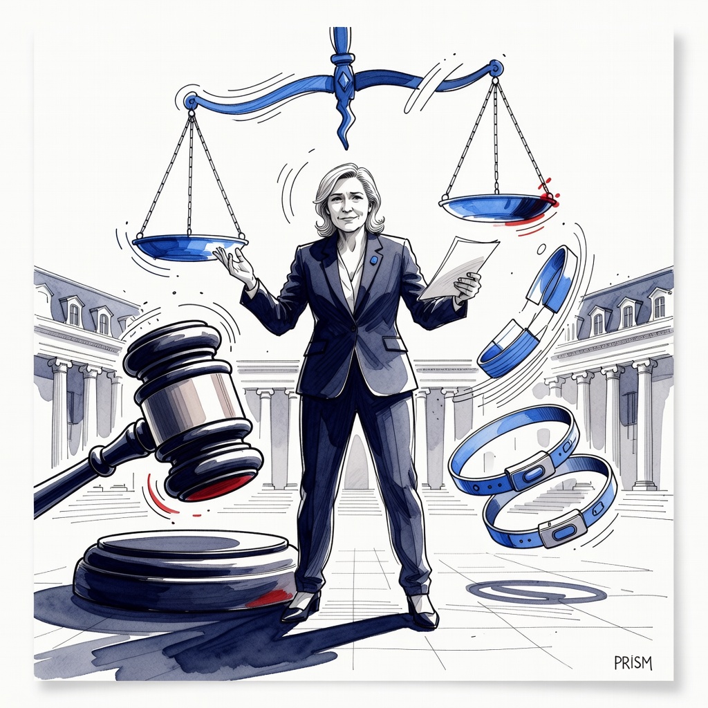 La cour d'appel de Paris condamne Marine Le Pen à 15 mois d'inéligibilité et lui permet ainsi de se présenter à la présidentielle.