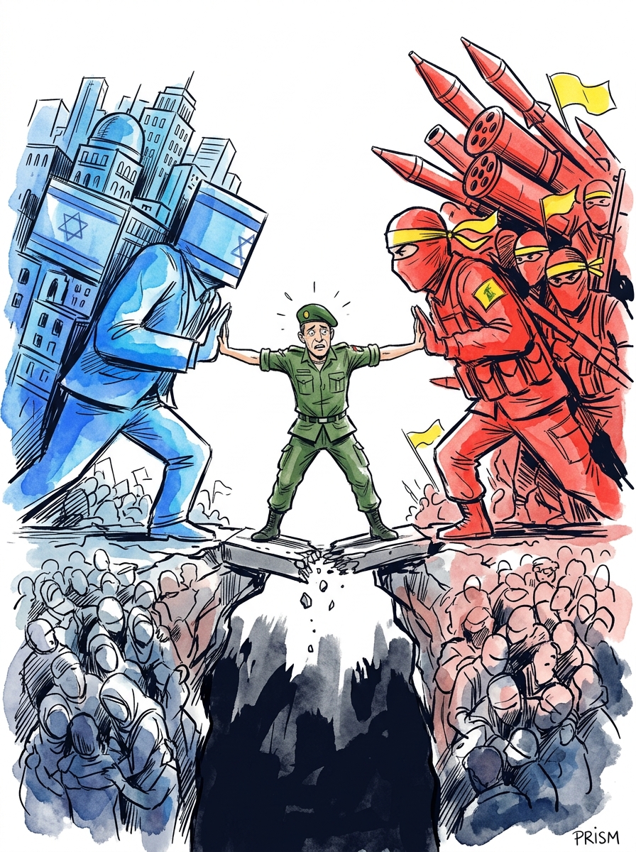 L'armée libanaise face à l'offensive terrestre israélienne et l'exode massif de 100 000 civils déplacés