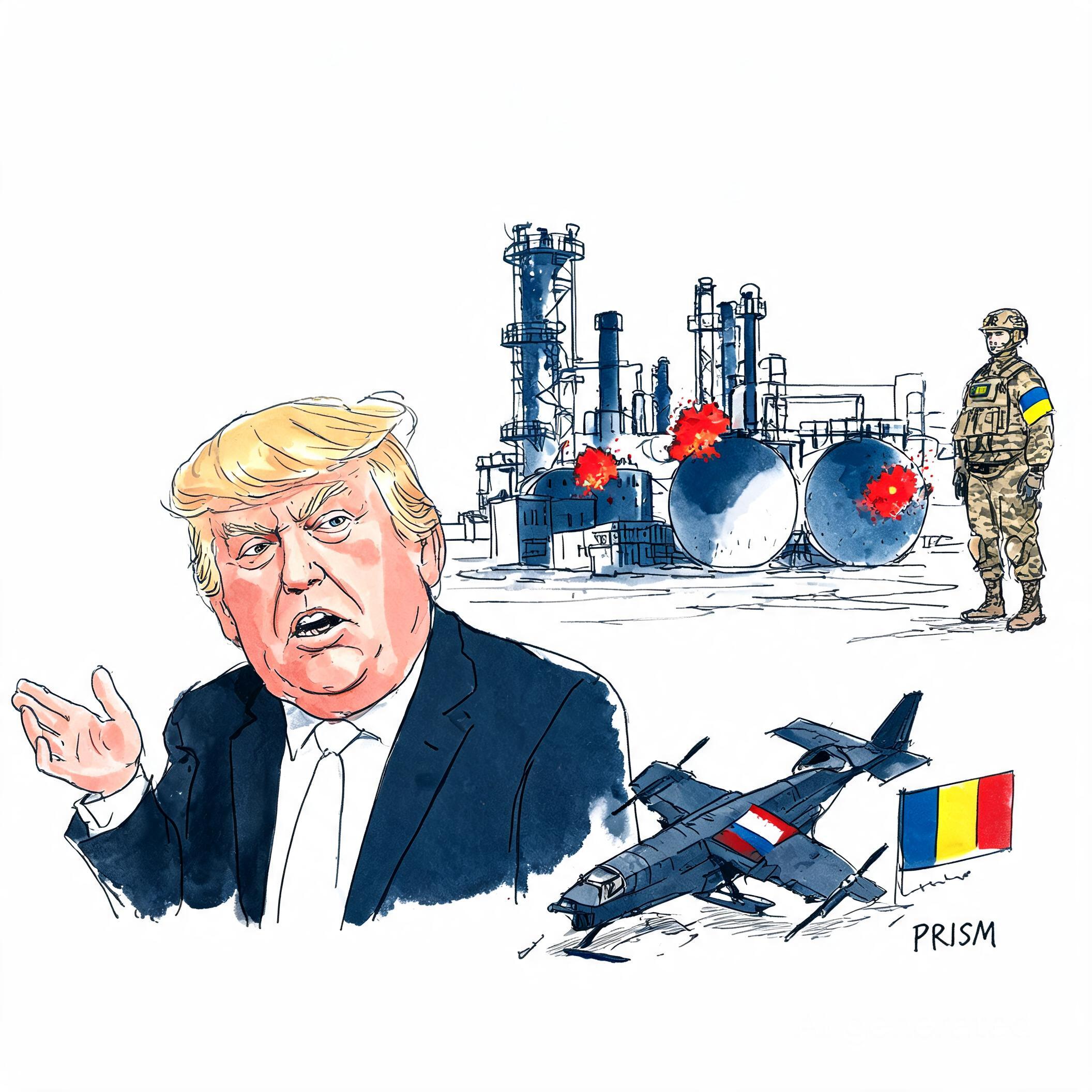 Trump et l'envoi de soldats en Pologne : info non vérifiée ; Ukraine confirme frappes sur raffineries russes