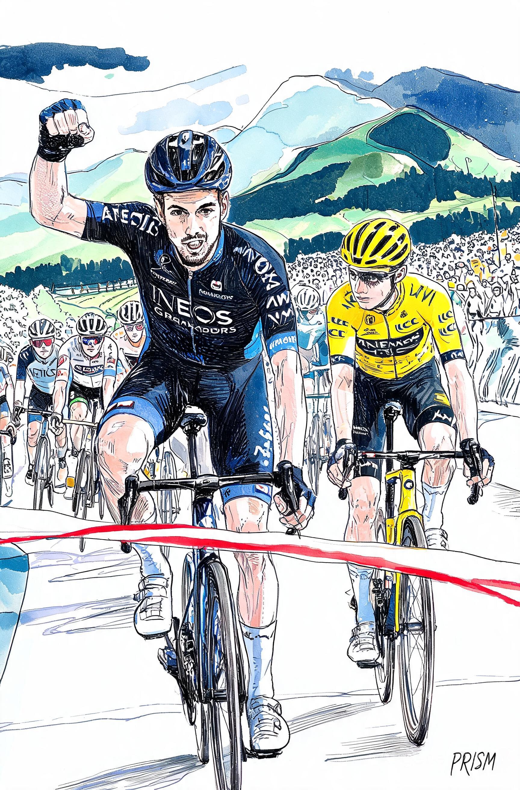 Dorian Godon remporte la 3e étape du Tour de Romandie et confirme sa dynamique professionnelle