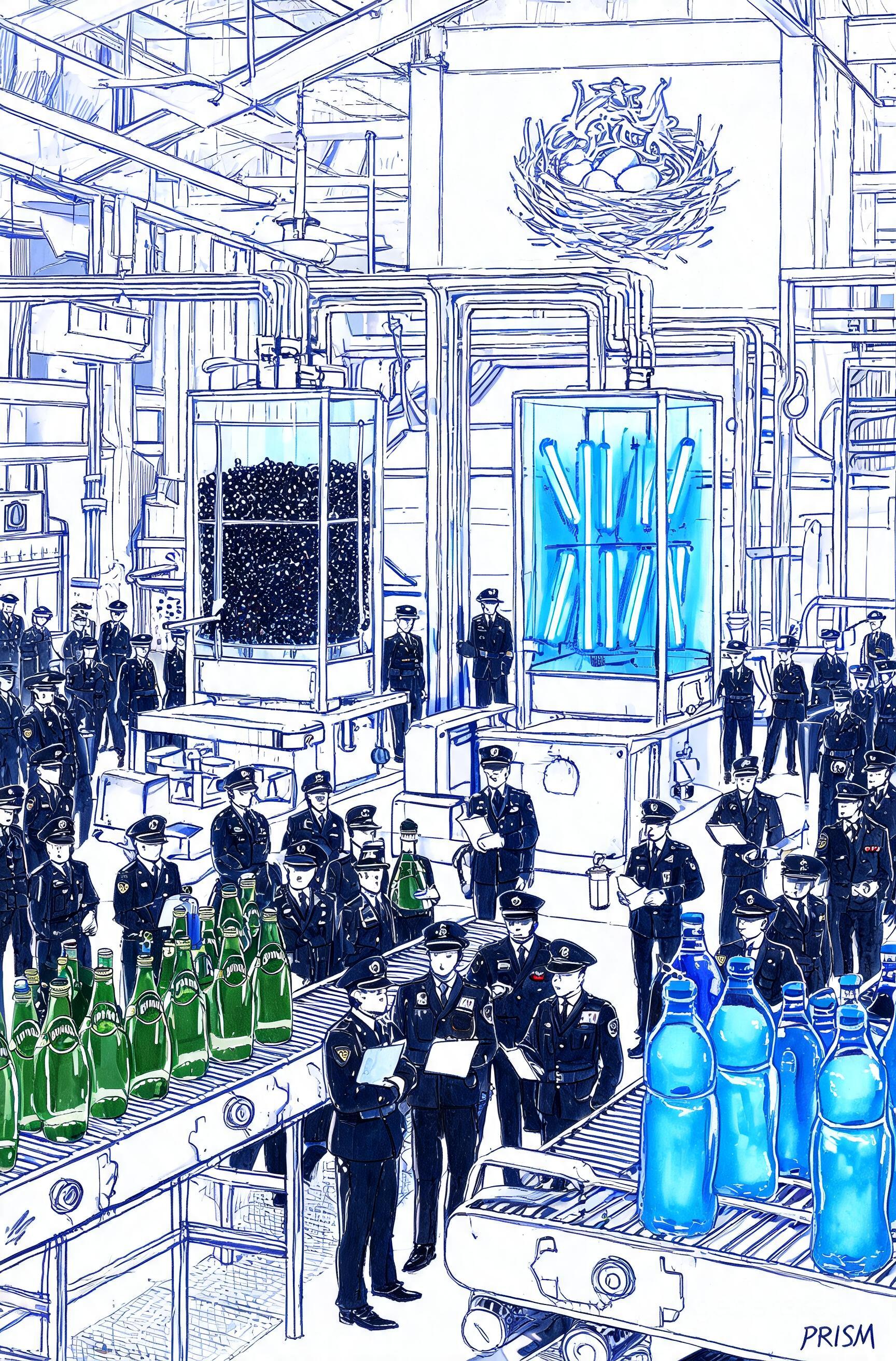 Le 19 mai, Nestlé Waters perquisitionné par 40 agents pour tromperie sur eaux minérales traitées illégalement