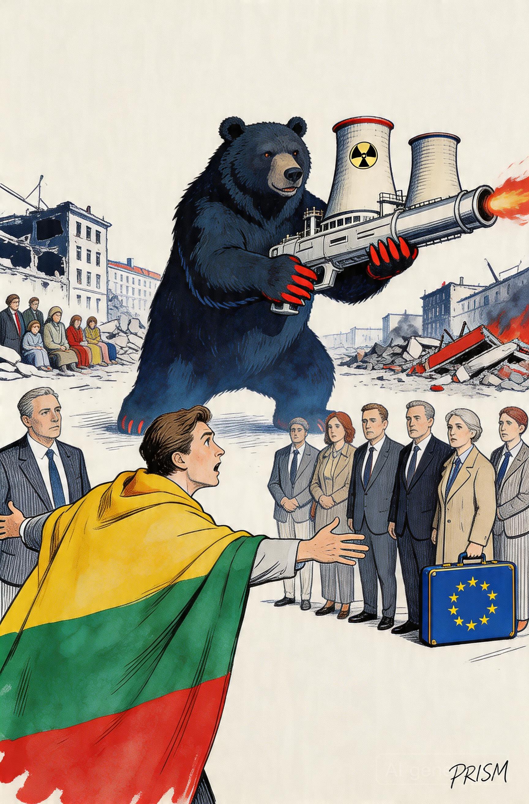 La Lituanie exige des mesures urgentes contre la Russie pour l'instrumentalisation militaire de l'énergie nucléaire