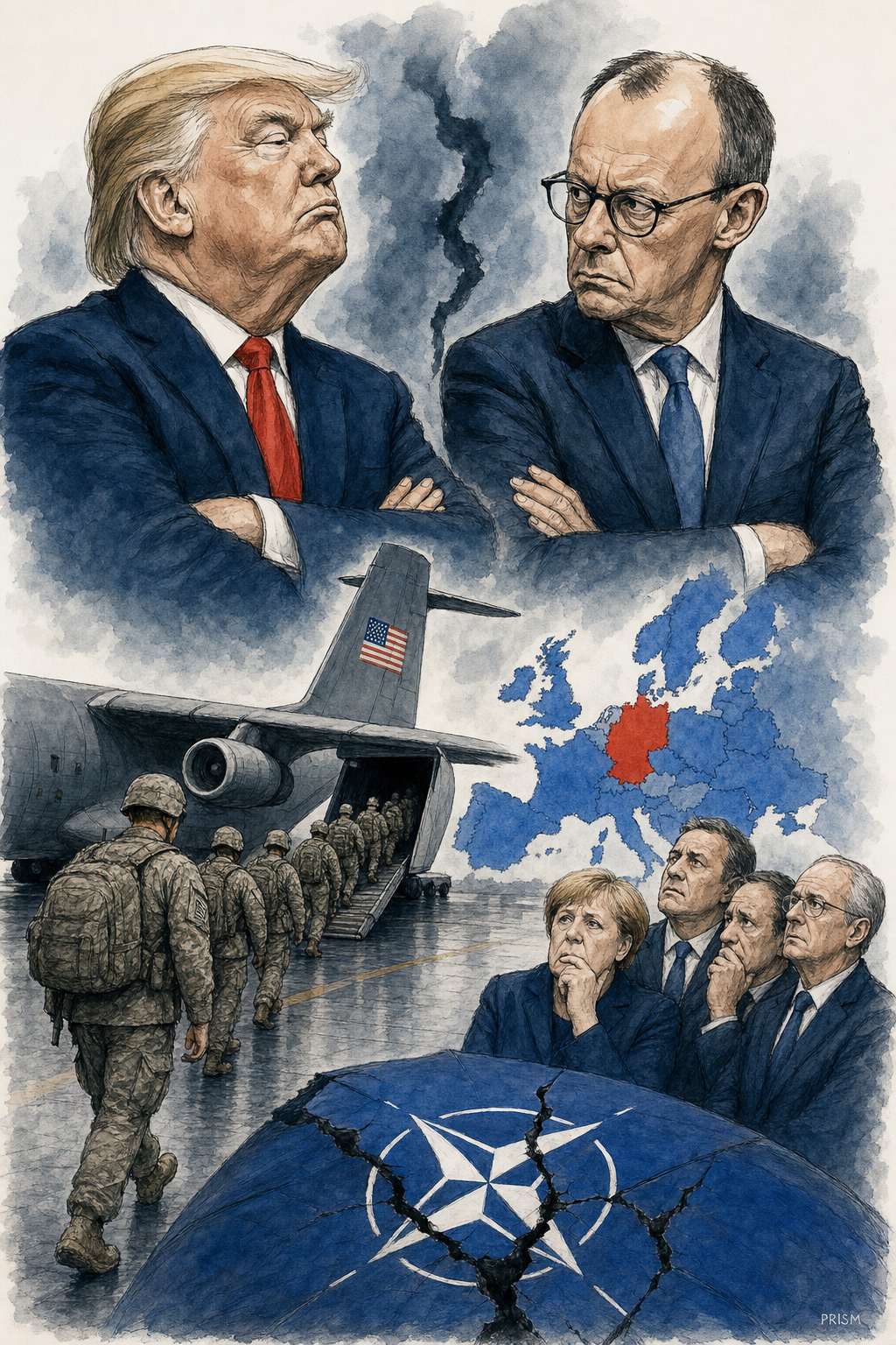 Les États-Unis retirent 5 000 militaires d'Allemagne et menacent de réduire leurs effectifs en Europe