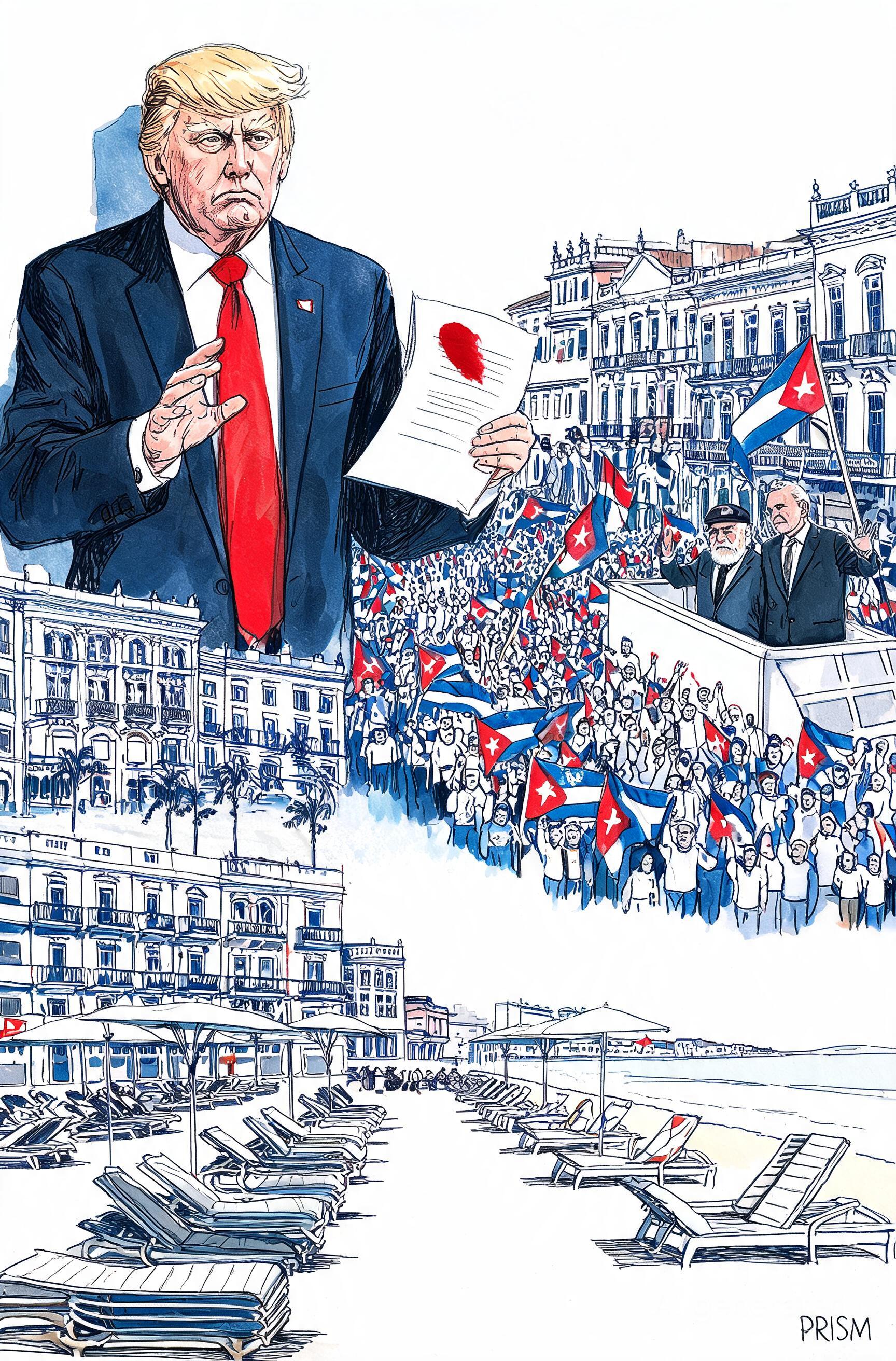 Trump renforce les sanctions contre Cuba en pleine mobilisation du 1er-Mai à La Havane