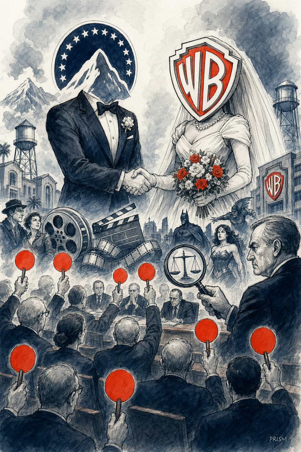 Paramount offre 110 milliards de dollars pour acquérir Warner Bros et fusionner les deux studios légendaires