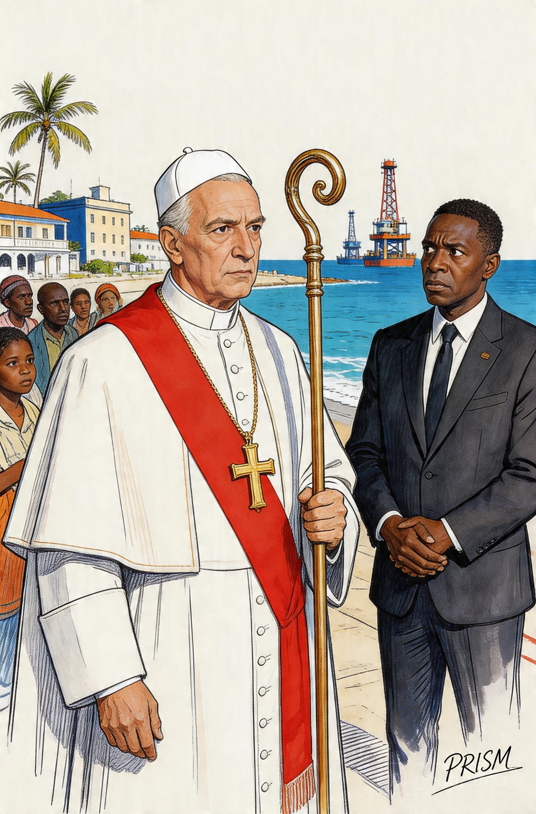 Voyage du pape en Guinée équatoriale : à Malabo, Léon XIV dans les pas de François