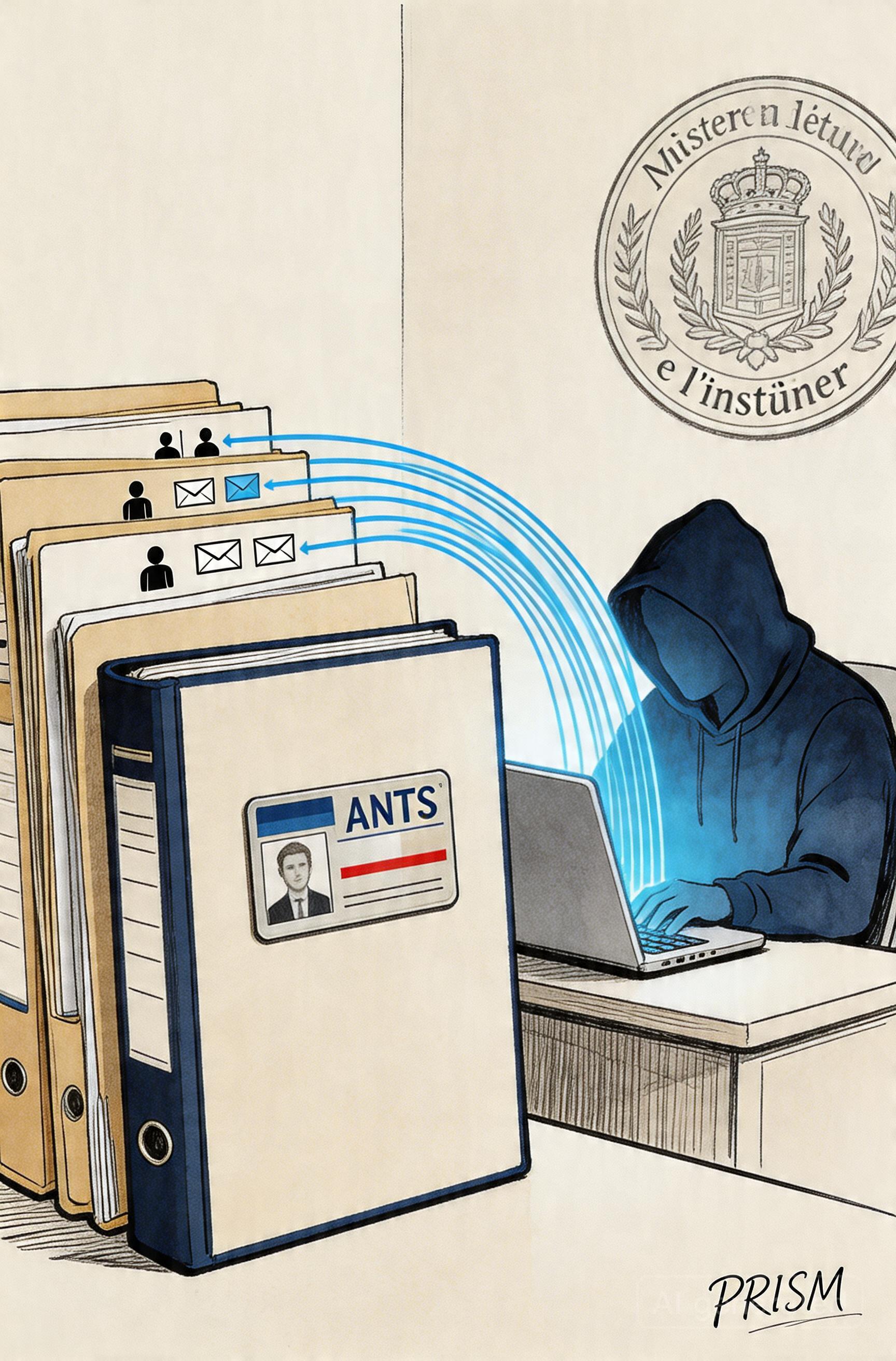 Cyberattaque contre l'ANTS : des données personnelles potentiellement compromises selon le ministère