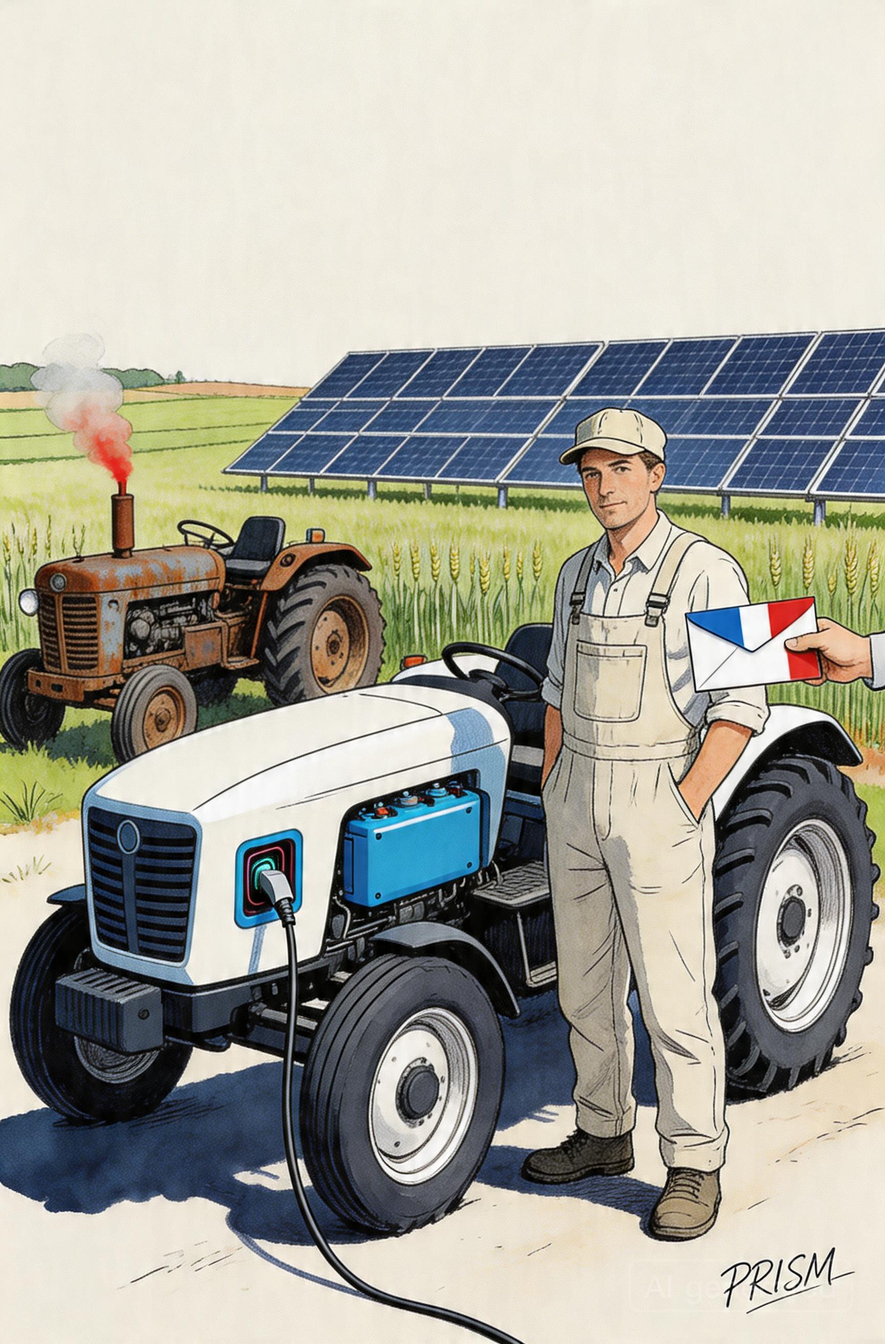 Les tracteurs électriques intègrent les fermes françaises, promettant une rentabilité doublée malgré une autonomie limitée.
