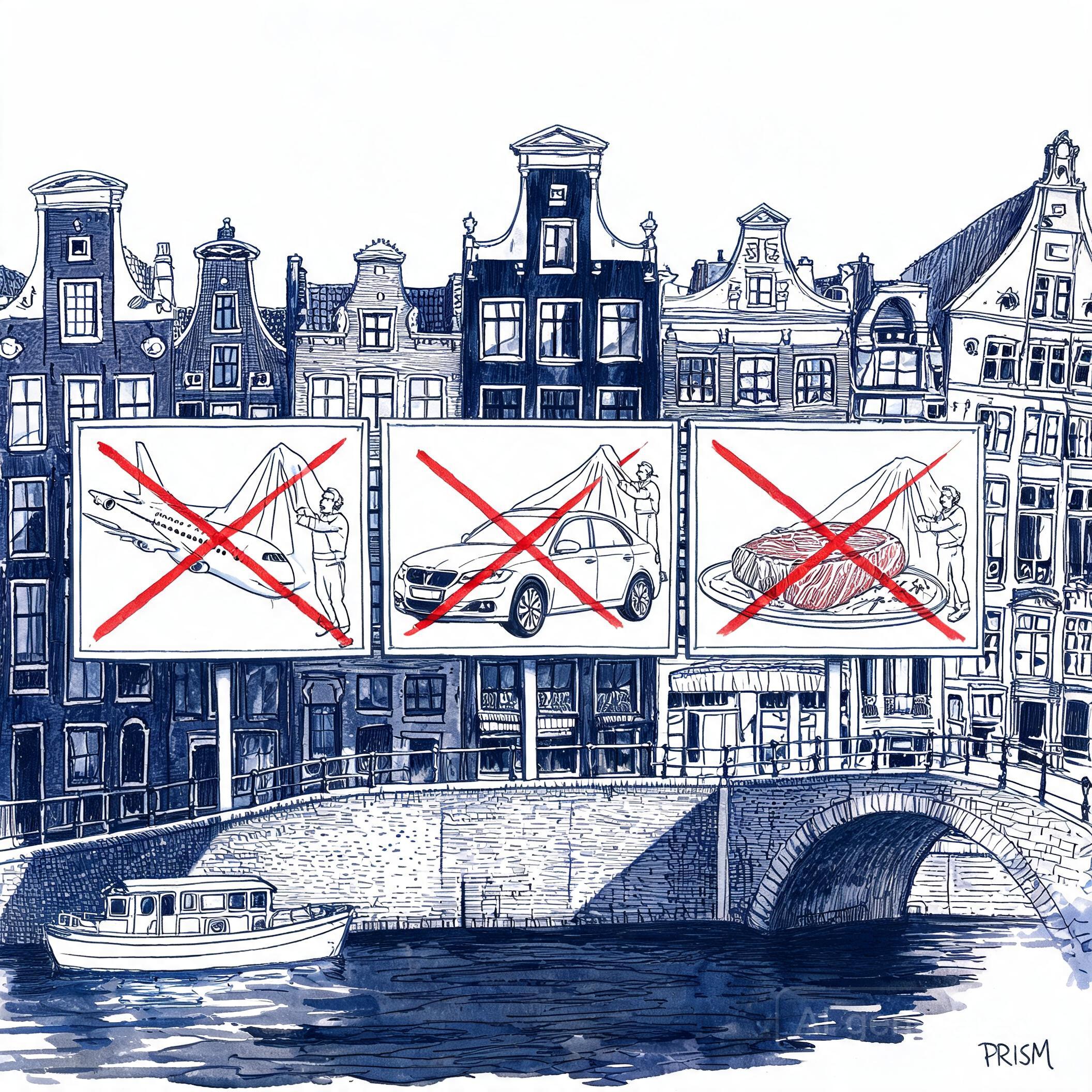 Amsterdam : les pubs promouvant les énergies fossiles interdites à partir du 1er mai