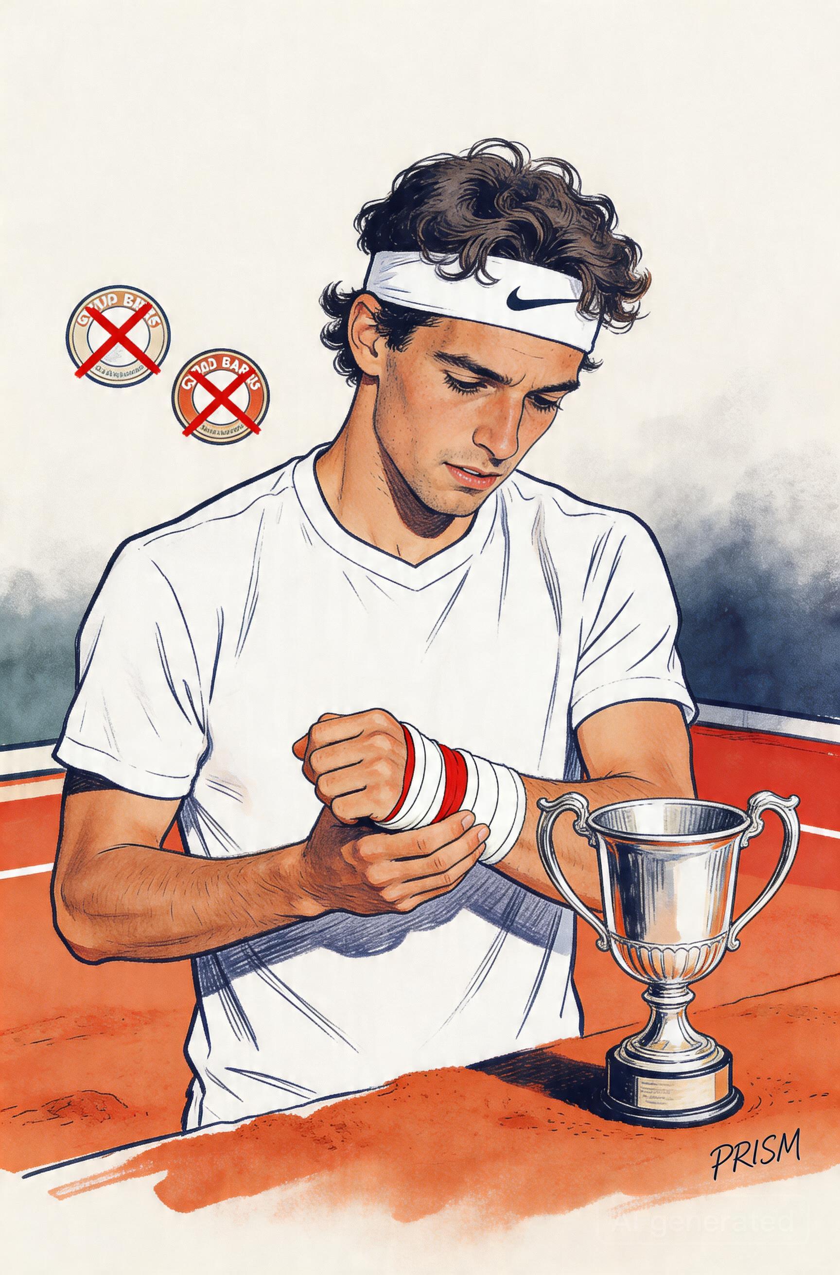 Blessé au poignet, Carlos Alcaraz menace de faire l'impasse sur Roland-Garros pour préserver sa carrière.