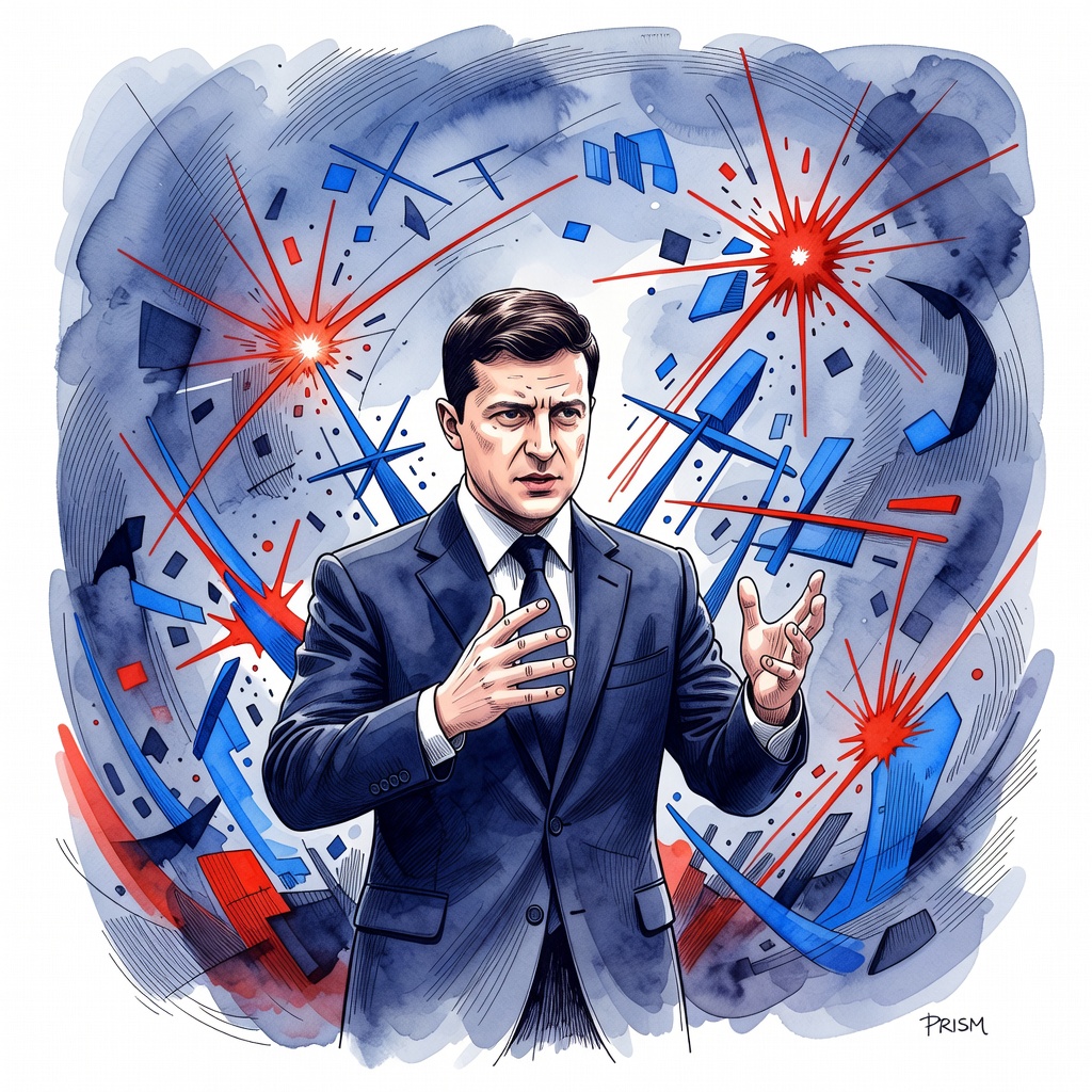 Volodymyr Zelensky prévient que la Russie s'apprête à lancer une attaque massive contre l'Ukraine après une semaine d'escalade.