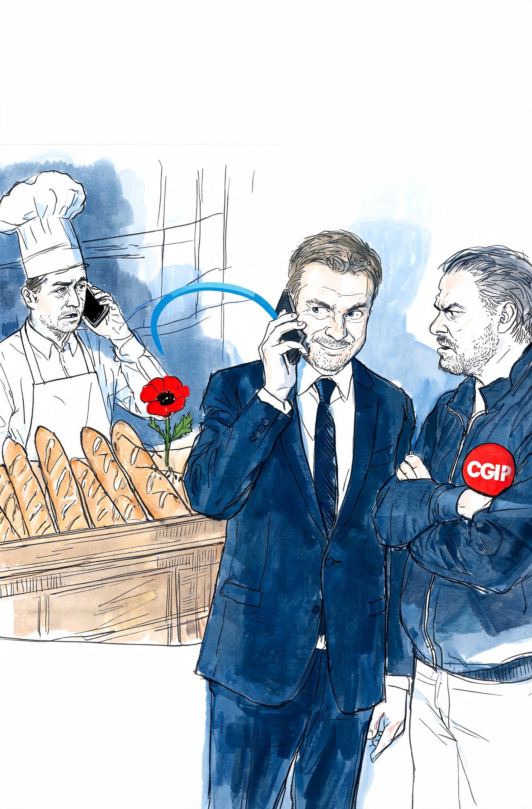 La CGT Isère dénonce une pression indue après l'intervention de Sébastien Lecornu auprès d'un boulanger contrôlé