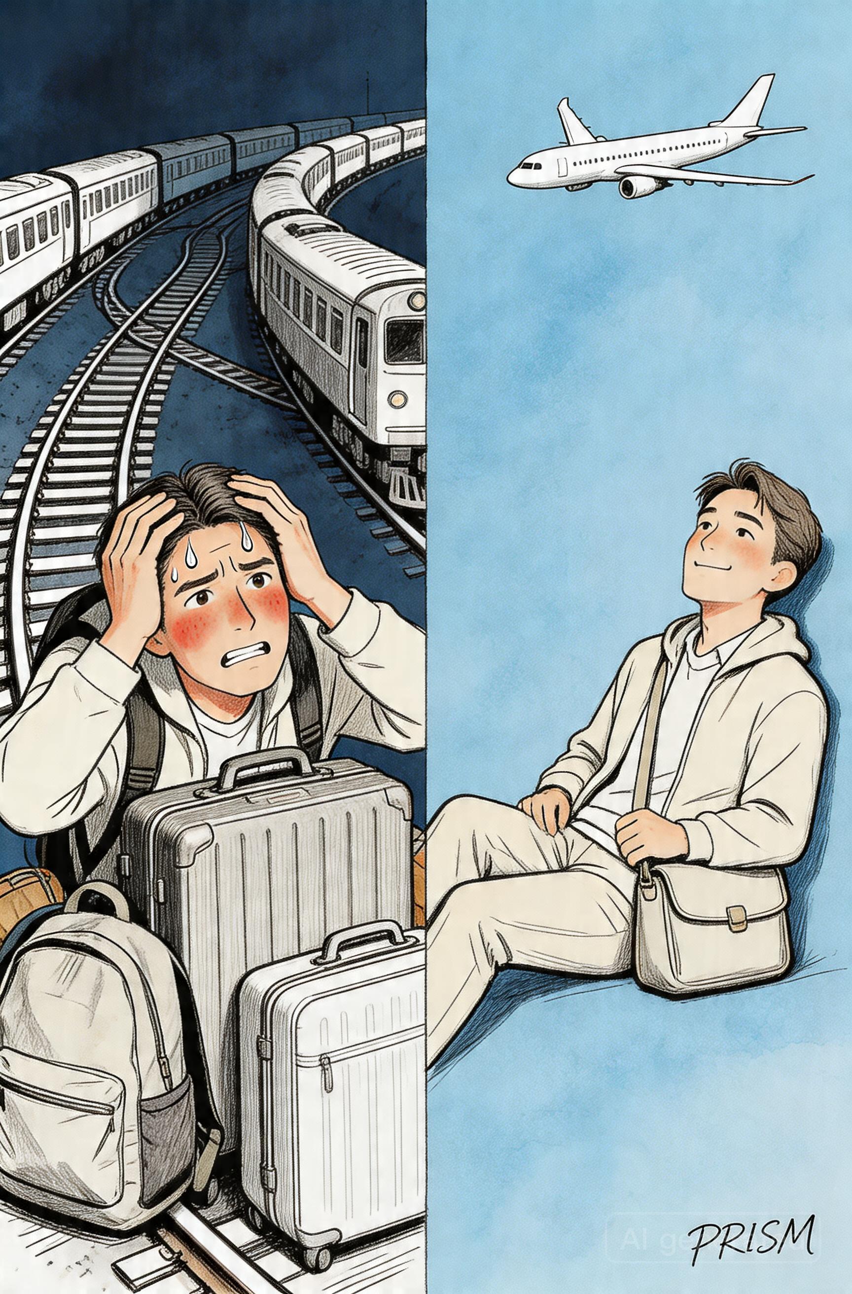Les voyages en train vers l'Europe accumulent les obstacles logistiques, décourageant les passagers face à l'avion