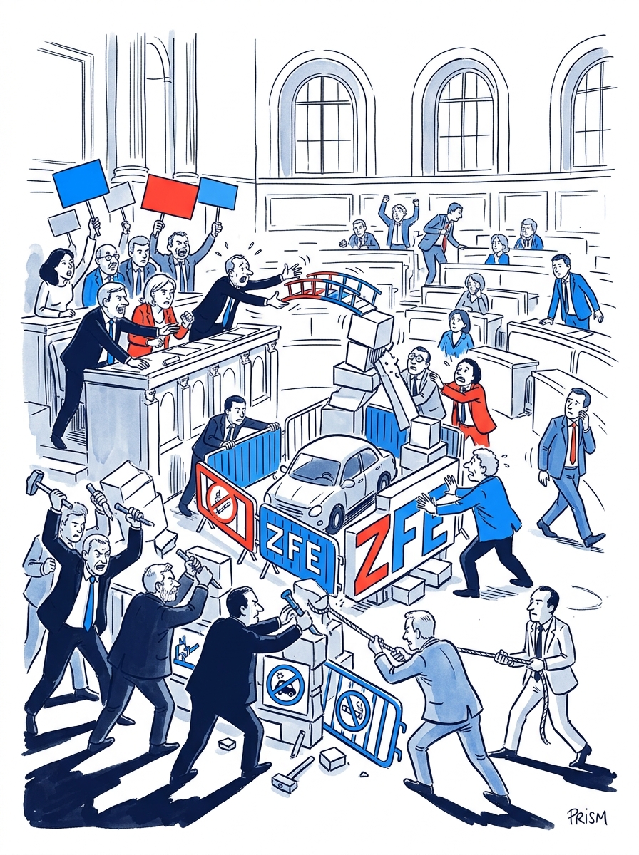 Les zones à faibles émissions sont de retour à l'Assemblée nationale, mais leur avenir reste incertain