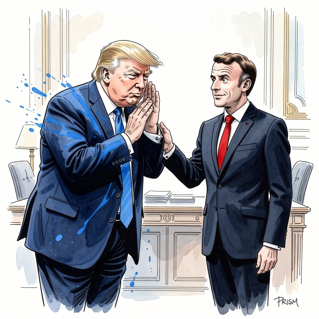 Trump se moque en privé des Macron après un refus iranien, les relations franco-américaines se tendent