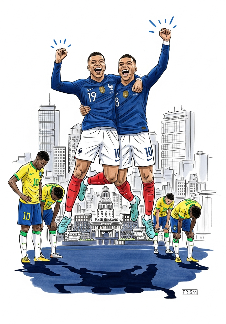L'équipe de France bat le Brésil à Boston et valide son camp de base pour le Mondial 2026