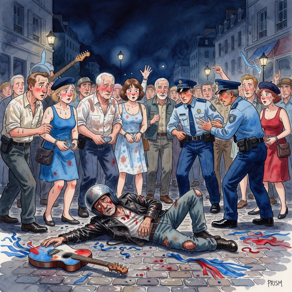 La Fête de la musique provoque 243 interpellations et blesse grièvement un motard.