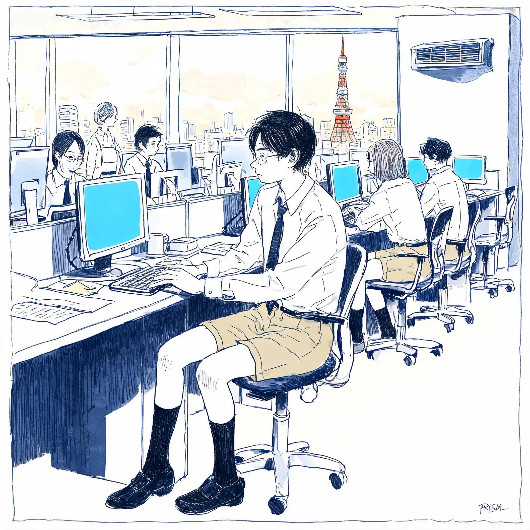 Tokyo assouplit le code vestimentaire : le short au travail encouragé face à la crise énergétique