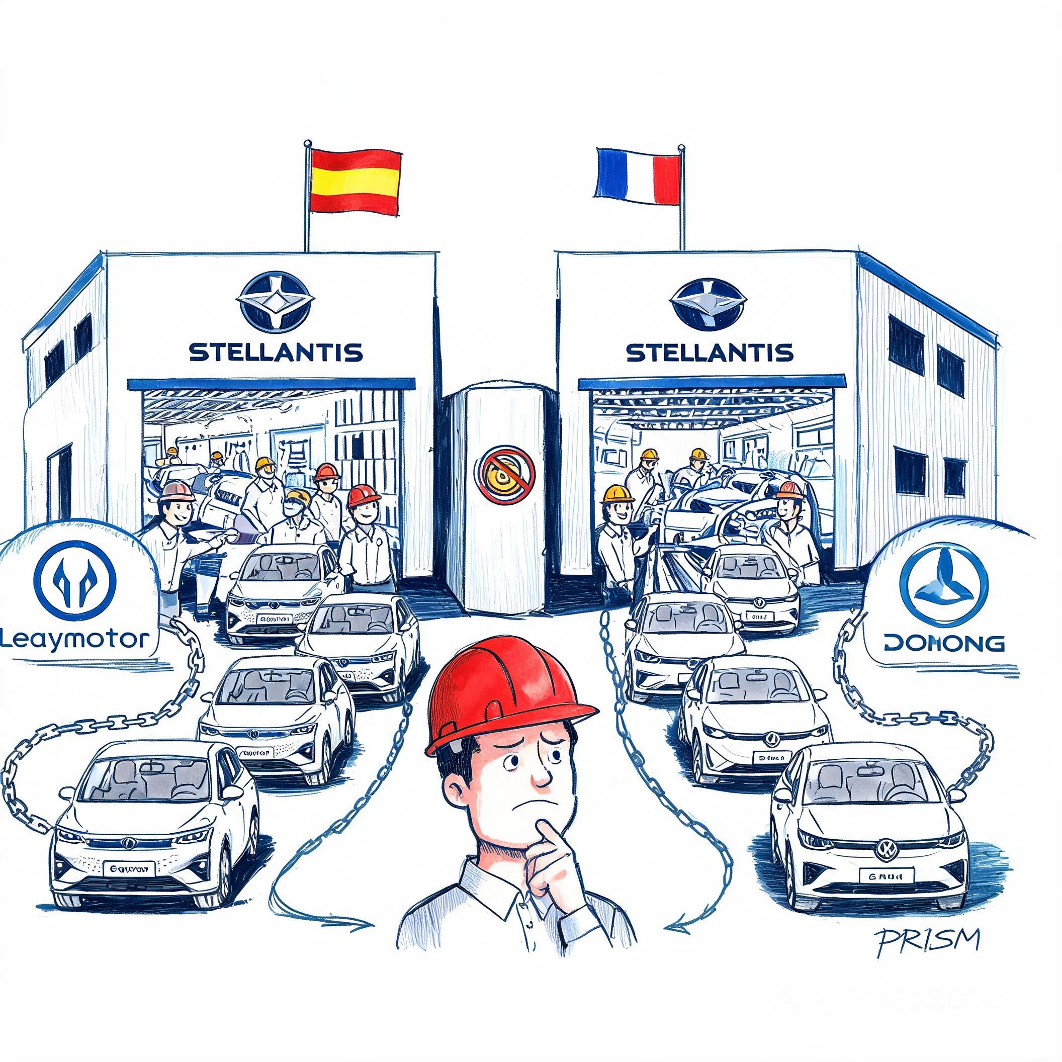 Stellantis ouvre ses usines espagnoles à Leapmotor et Dongfeng pour combler la sous-occupation de ses sites