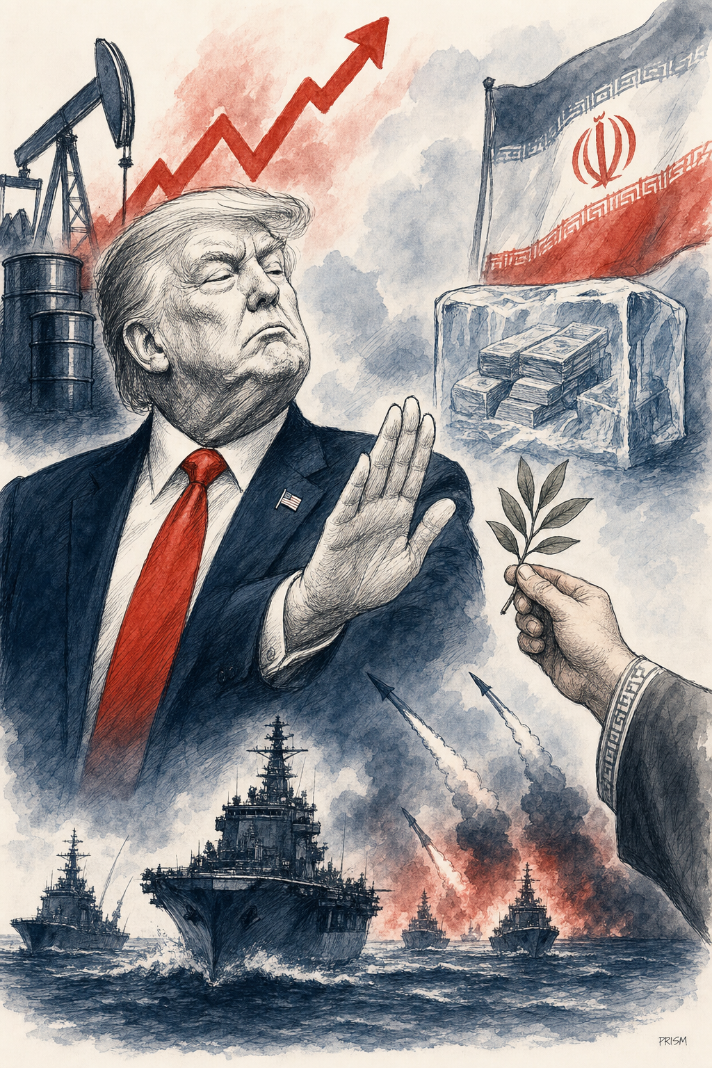 Donald Trump refuse la proposition de trêve iranienne, le pétrole grimpe de 2,7%