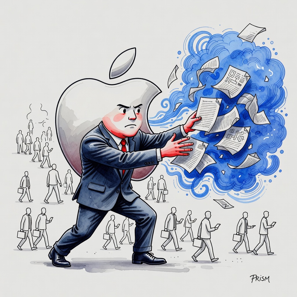 Apple porte plainte contre OpenAI pour vol de secrets, menaçant l'innovation technologique.