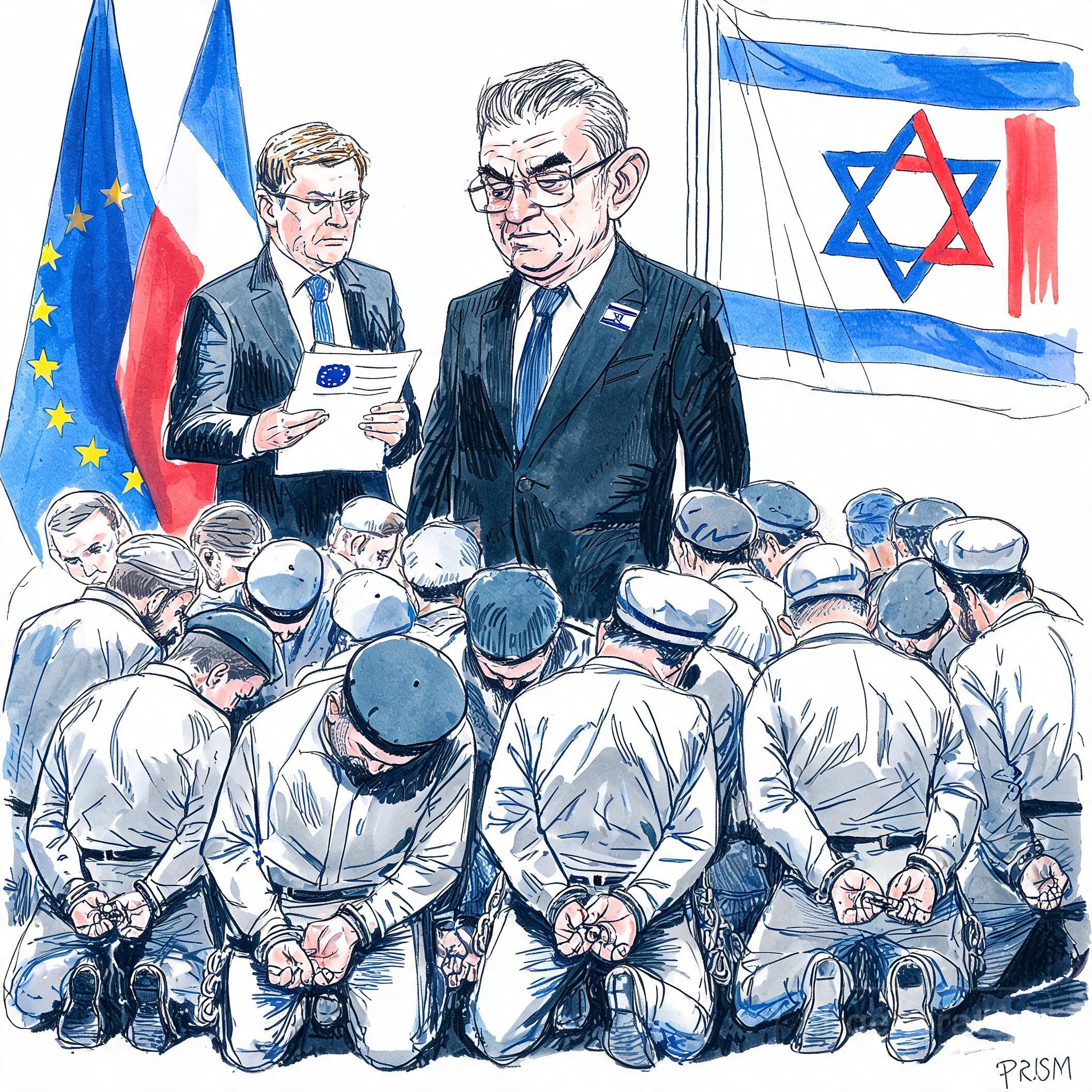 France bans Israeli minister Ben Gvir after video humiliating Gaza militants, triggering diplomatic crisis.