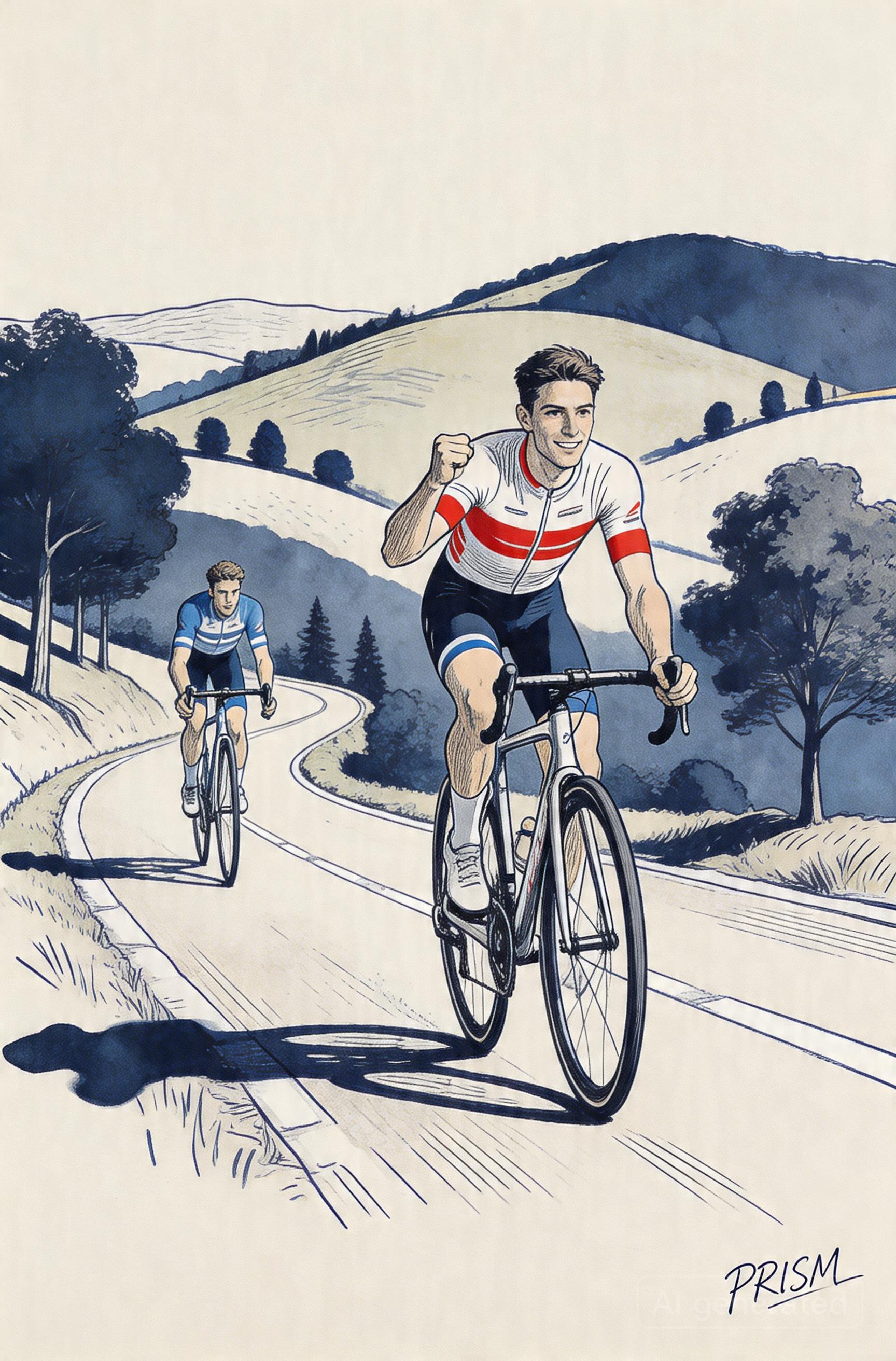 Tadej Pogacar remporte son quatrième Liège-Bastogne-Liège devant le prodige français Paul Seixas en solitaire