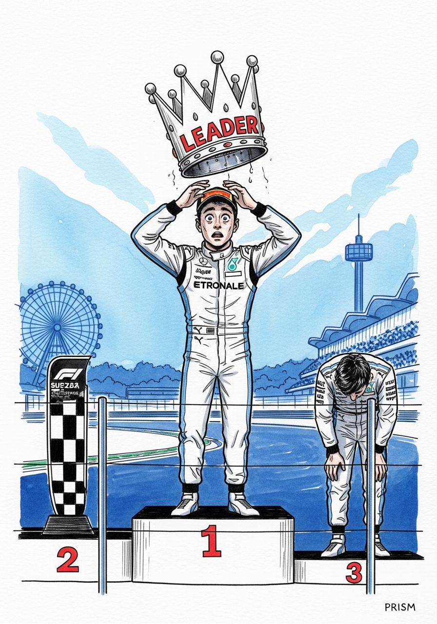 Kimi Antonelli remporte le Grand Prix du Japon et s'empare de la tête du championnat F1