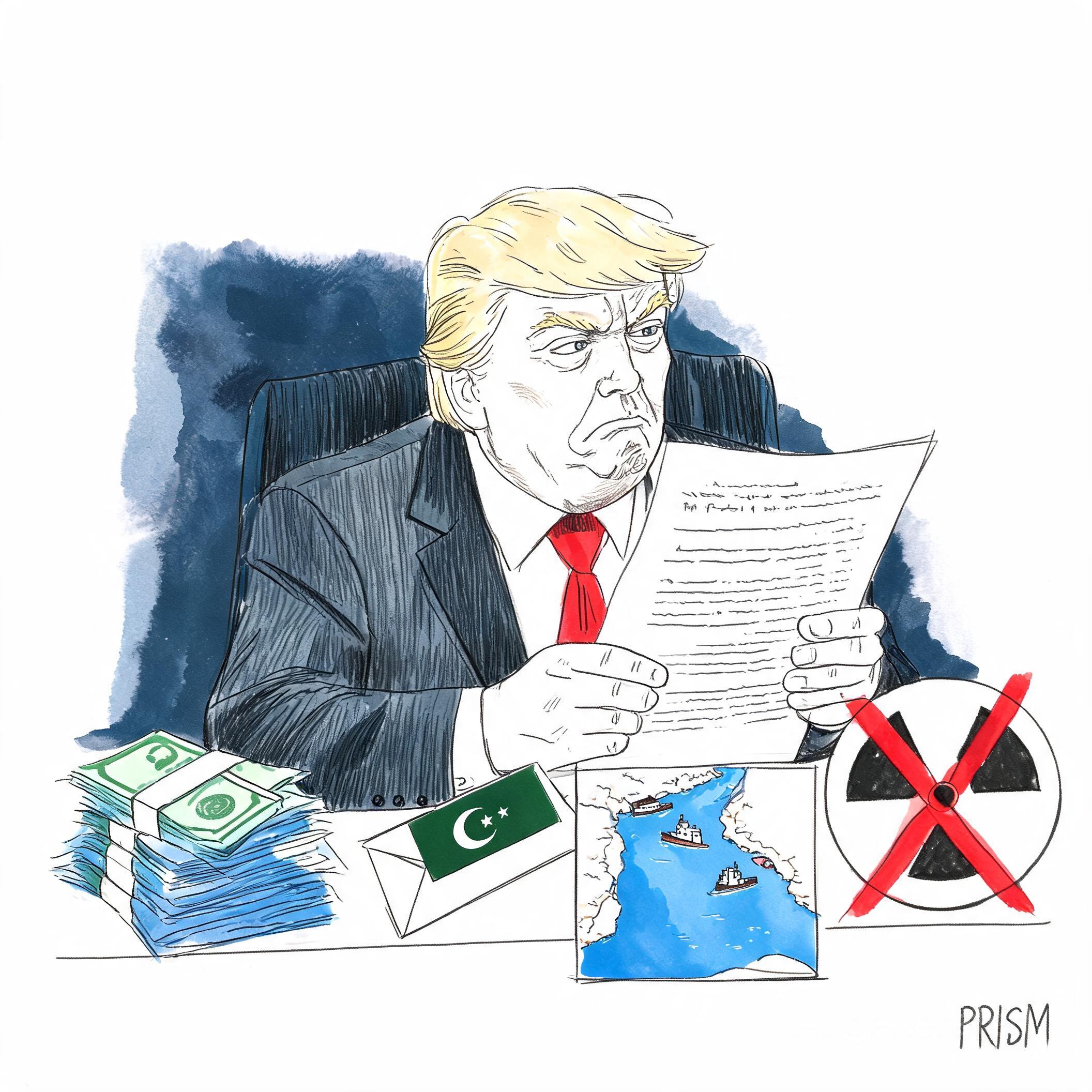 Guerre au Moyen-Orient : Donald Trump annonce qu'il va étudier un plan iranien, mais doute qu'il soit "acceptable"
