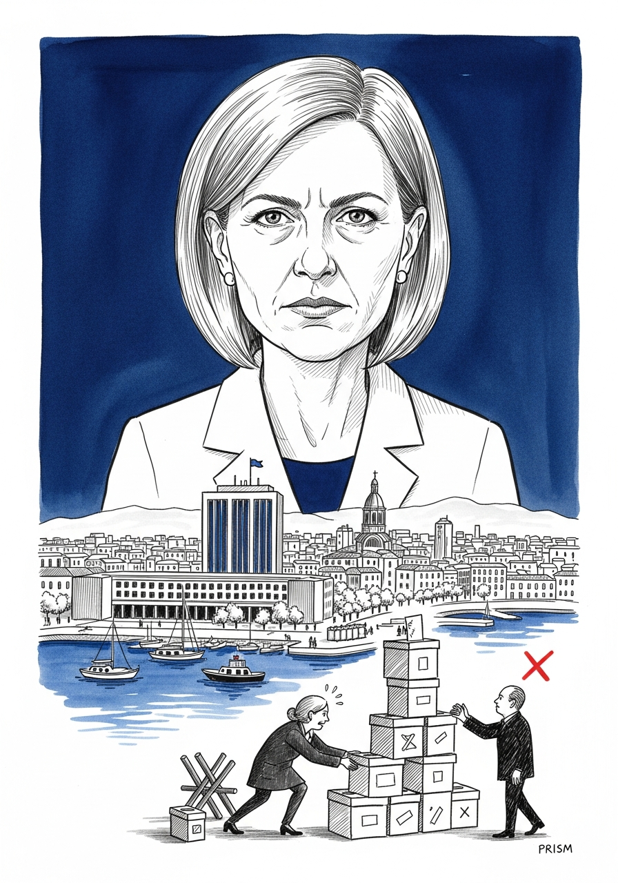 Laure Lavalette largement en tête aux municipales à Toulon après une campagne très policée