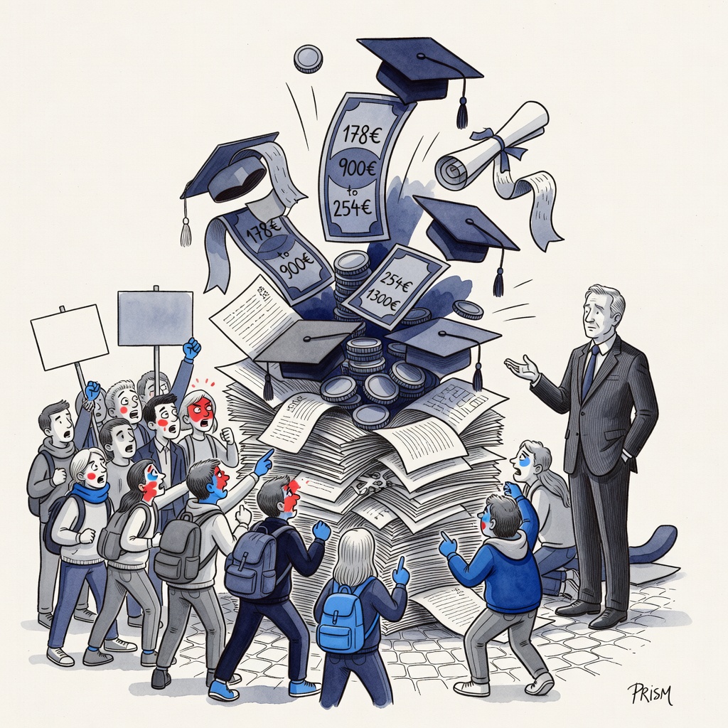 Contre "l'appauvrissement" des universités, un rapport préconise de multiplier par cinq les frais d'inscription