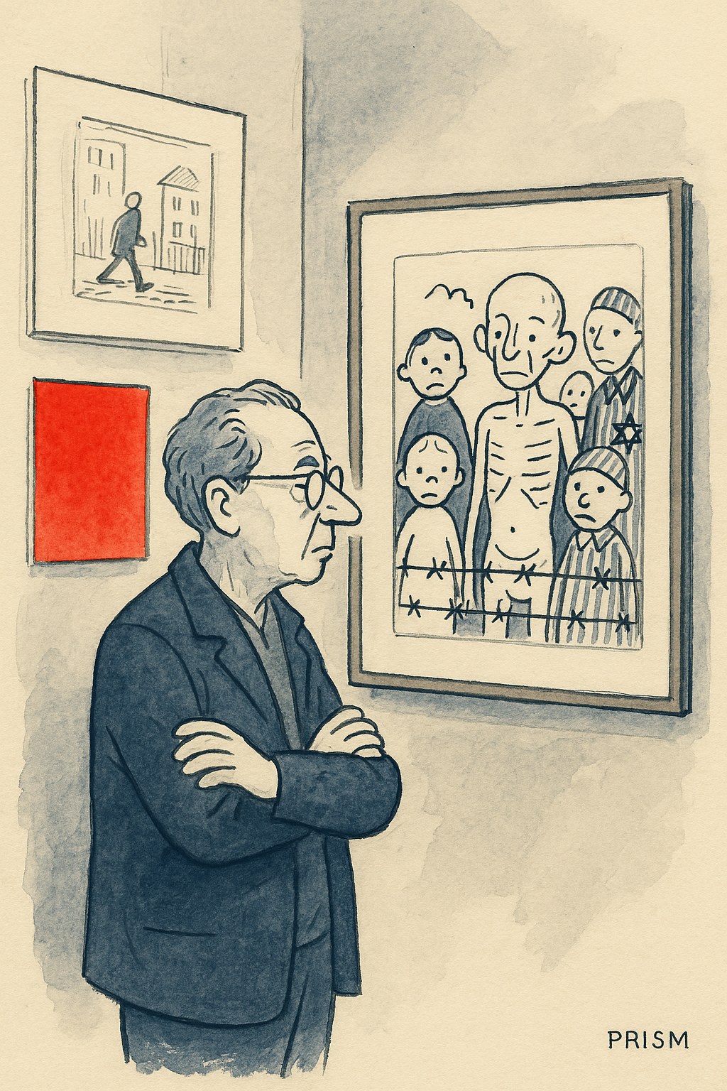 Le mahJ expose les dessins de Chaïm Kaliski pour transmettre la mémoire de la Shoah