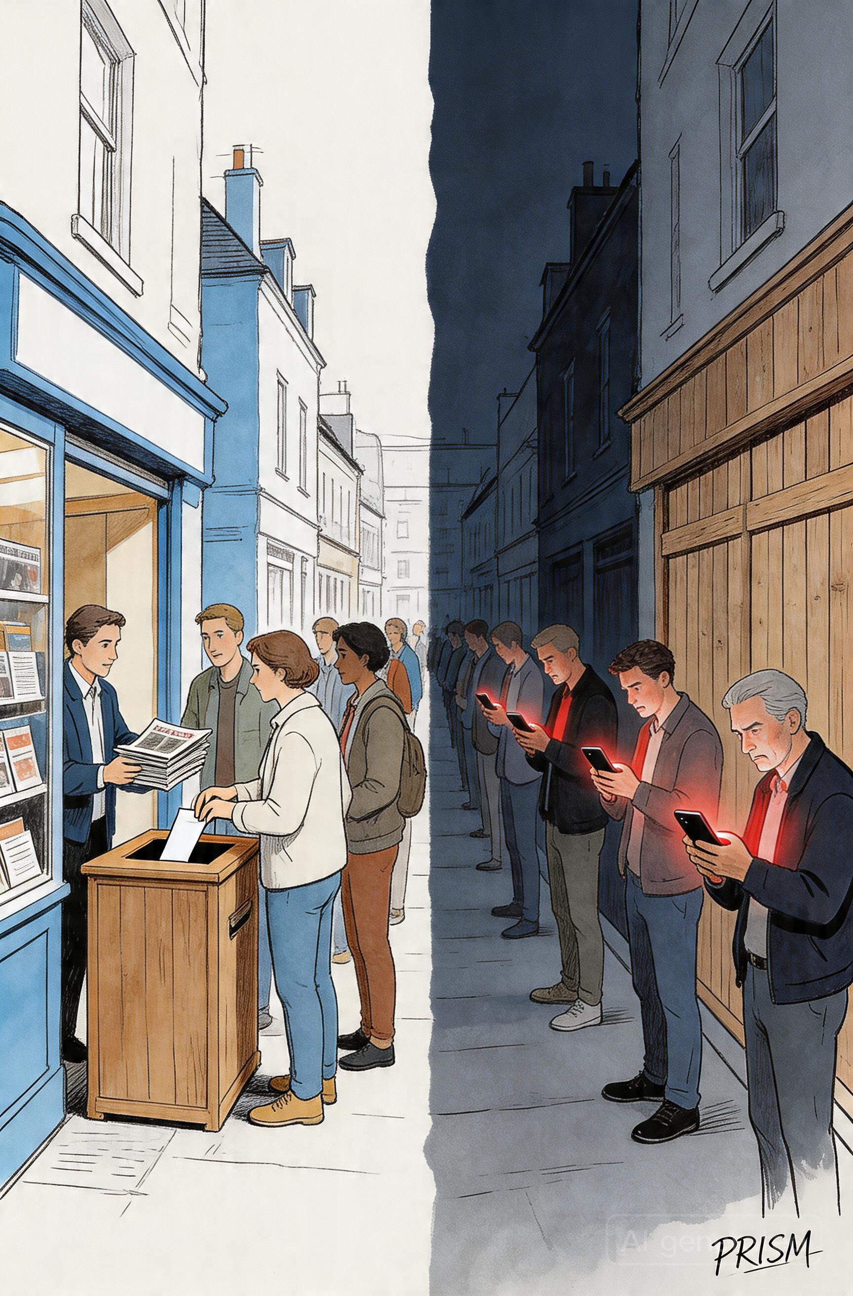 La disparition de la presse locale menace la participation électorale et favorise la radicalisation
