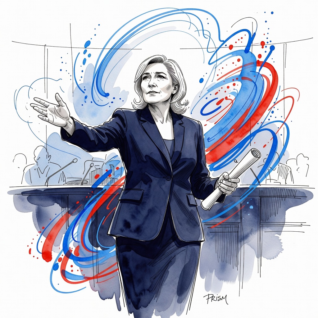 Présidentielle 2027 : « Ce soir, je suis candidate » annonce Marine Le Pen malgré sa condamnation
