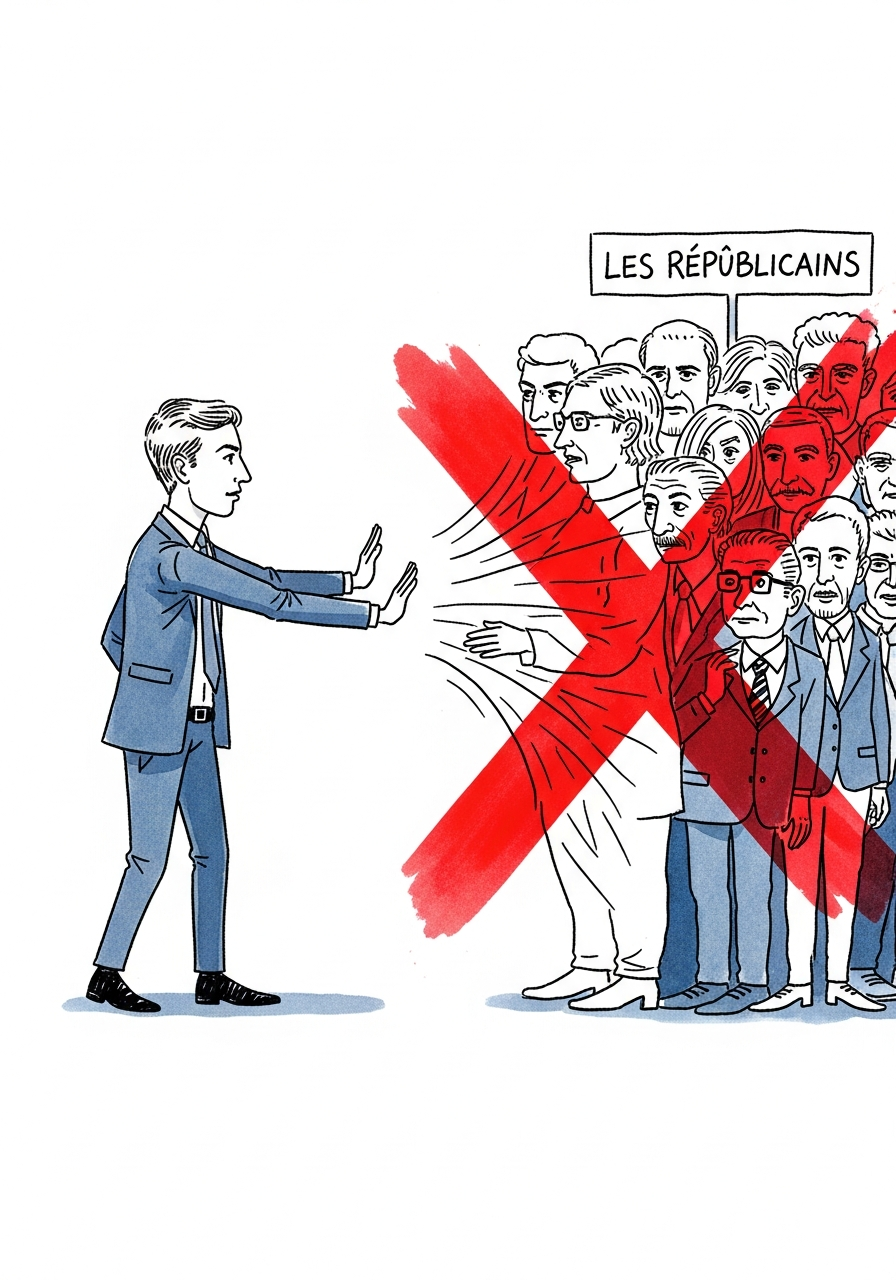 Gabriel Attal exclut toute alliance avec Les Républicains en 2027 en cas d'accord avec l'extrême droite