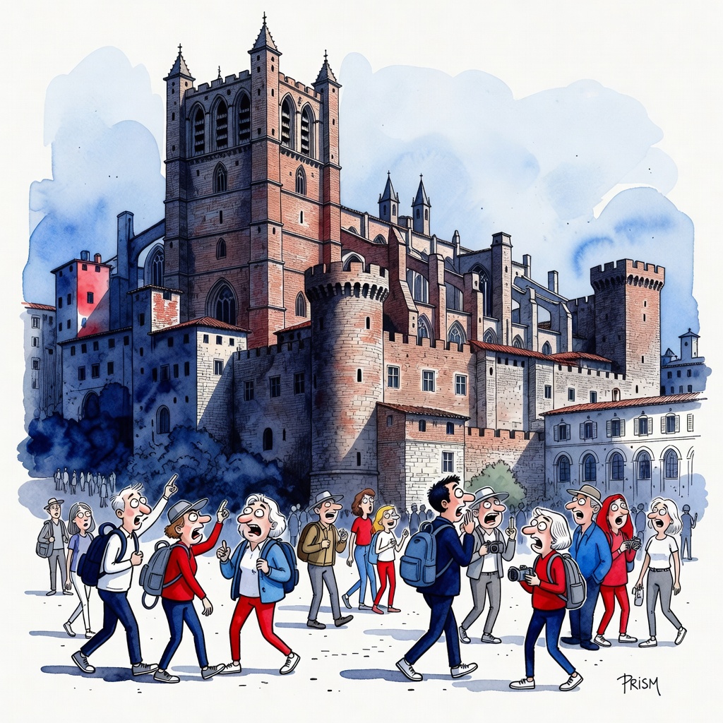 Albi, classée à l'Unesco, attire les visiteurs avec sa cathédrale forteresse et son musée Toulouse-Lautrec.