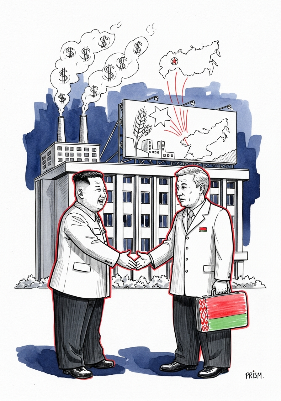Alexandre Loukachenko rencontre Kim Jong-un à Pyongyang pour lancer des projets économiques malgré les sanctions