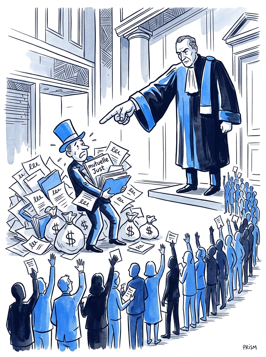 La mutuelle Just mise en demeure par l'ACPR pour des remboursements défaillants affectant ses assurés