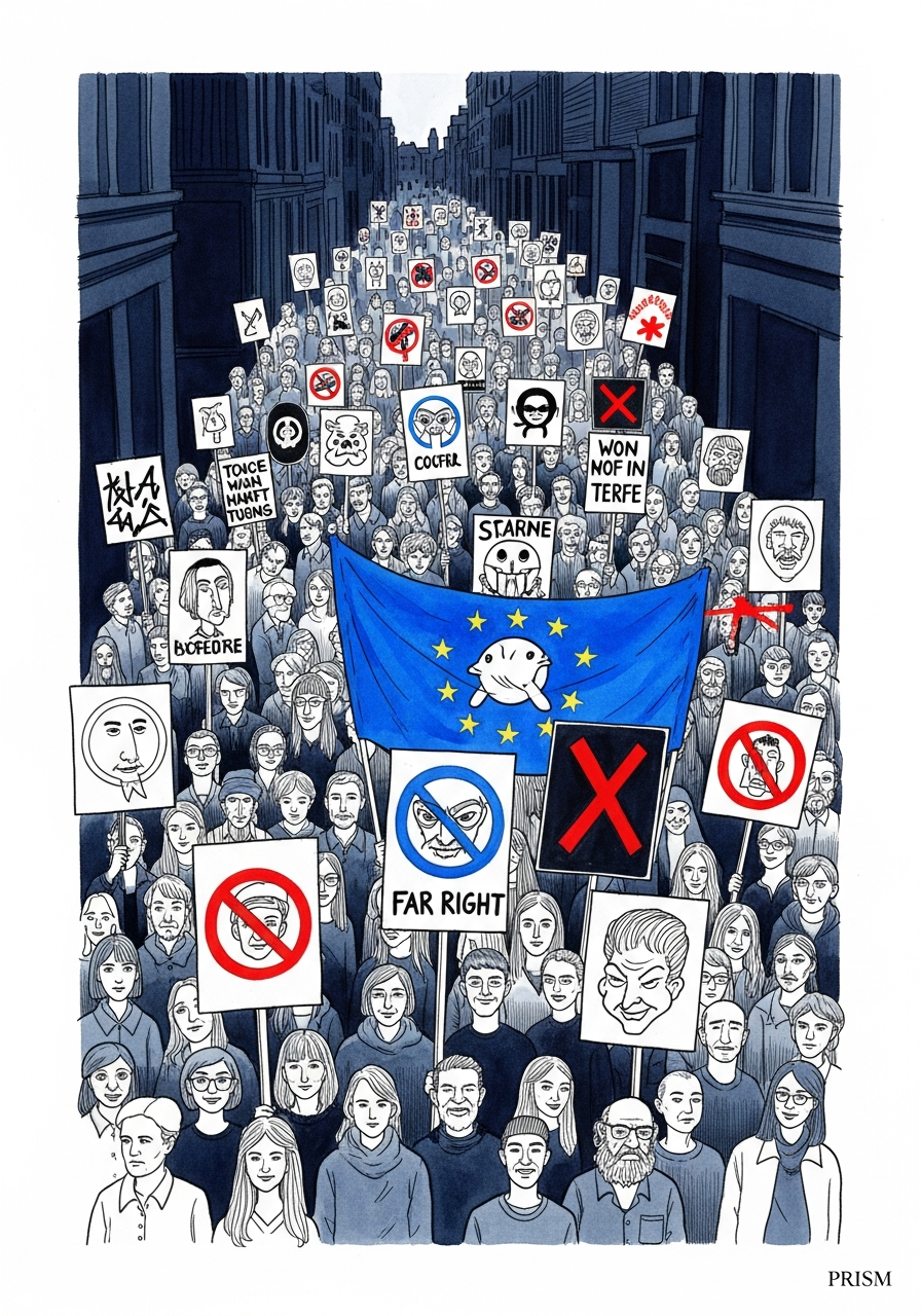 Londres : 50 000 manifestants s'opposent à l'extrême droite pour contrer la montée du parti Reform