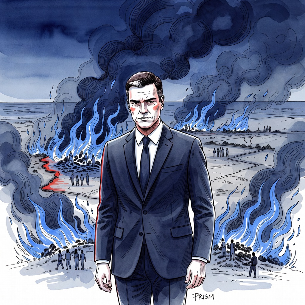 Incendies à Madrid : Pedro Sánchez alerte sur des « heures difficiles », 60 000 évacués
