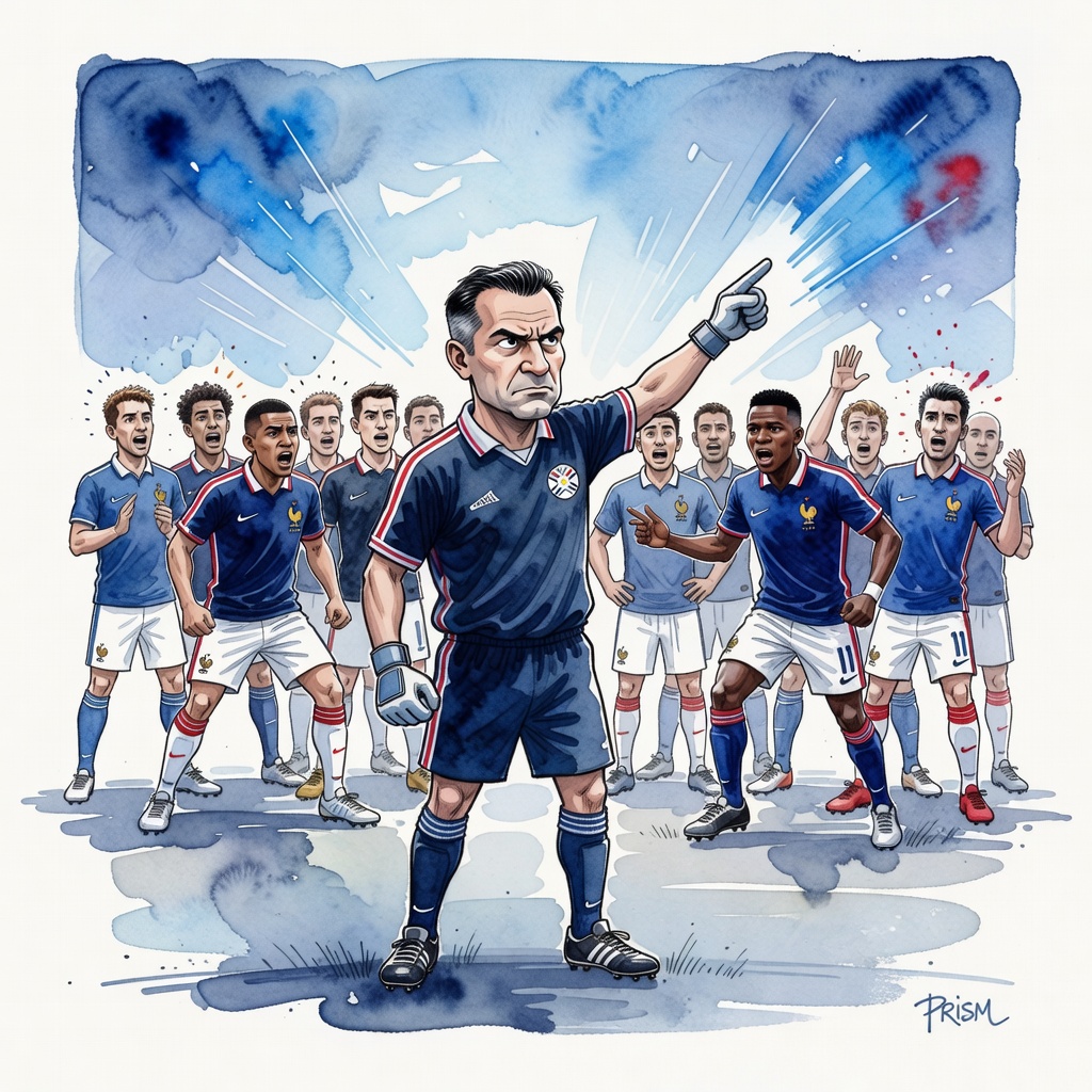 L'ancien gardien Chilavert qualifie l'équipe de France de sélection africaine, déclenchant une polémique avant le huitième.