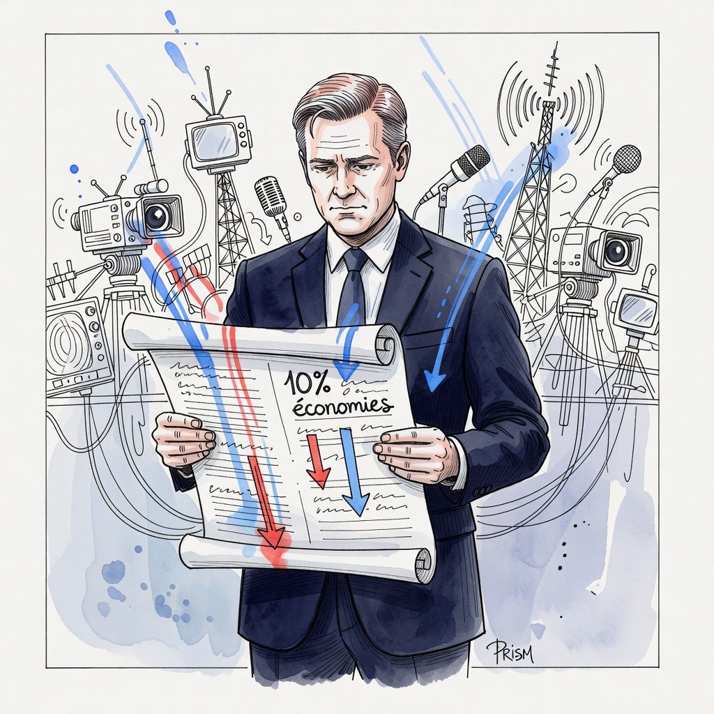 Matt Brittin, nouveau patron de la BBC, annonce 10 % d'économies menaçant vos programmes.