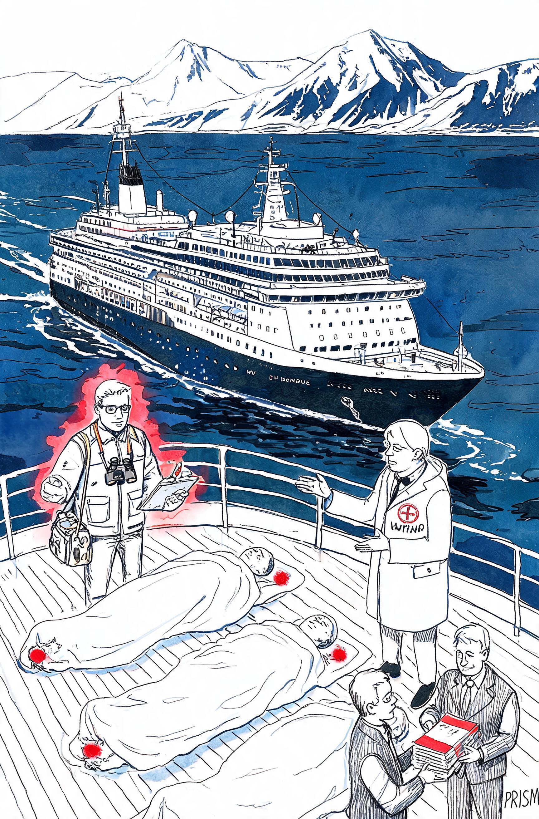 Le hantavirus identifié après un cluster mortel sur un navire de croisière reliant l'Argentine