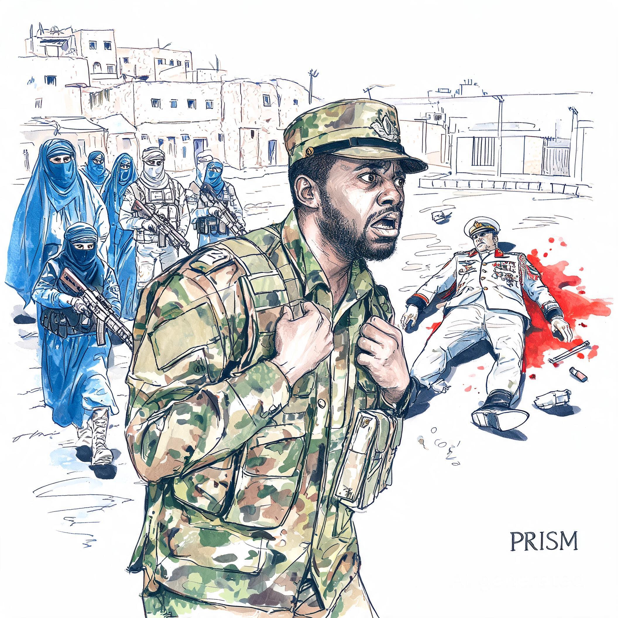 Assimi Goïta perd Kidal et subit des attaques qui menacent directement son pouvoir et le Mali.