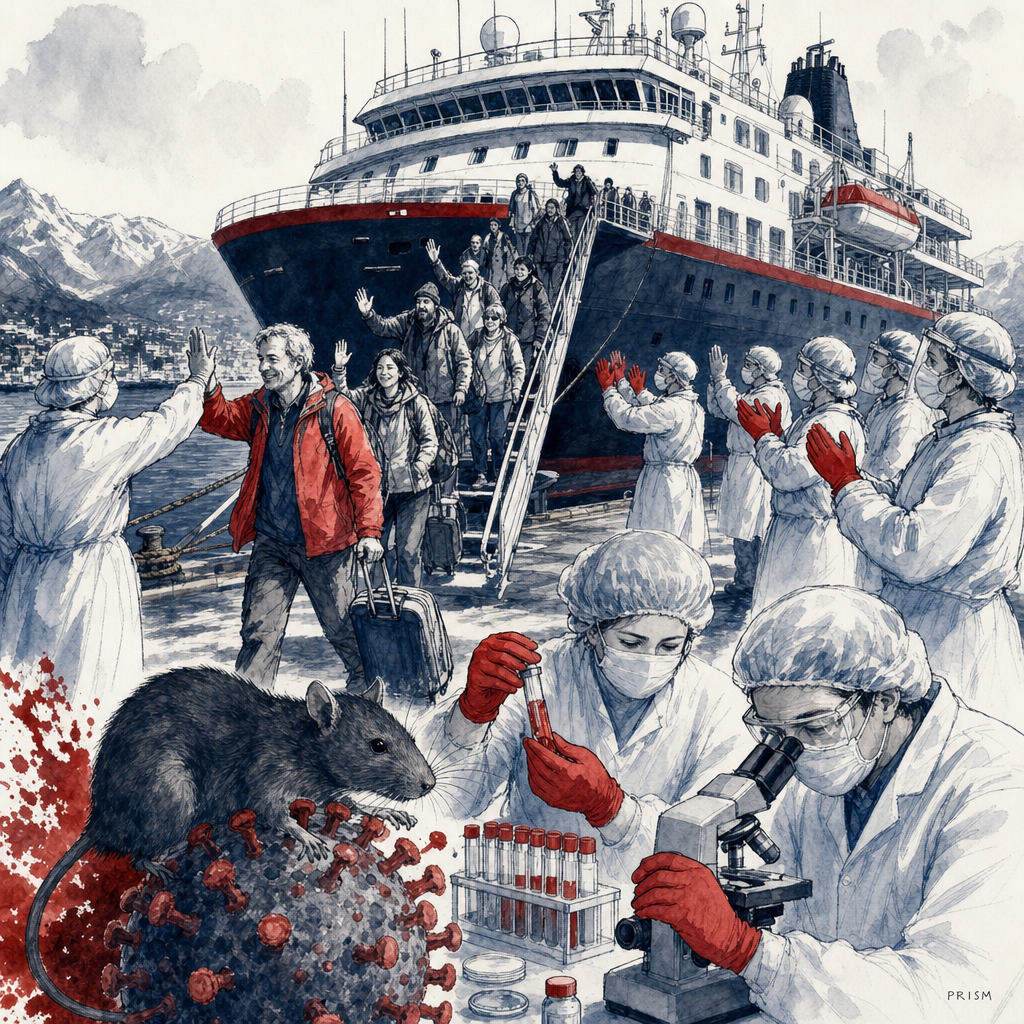 L'OMS annonce la fin de l'épidémie d'hantavirus sur le navire Hondius, libérant les passagers.