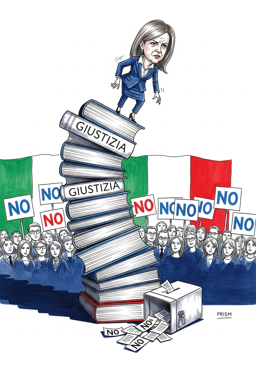 Les Italiens rejettent la réforme judiciaire de Giorgia Meloni à 54%, affaiblissant durablement la coalition gouvernementale