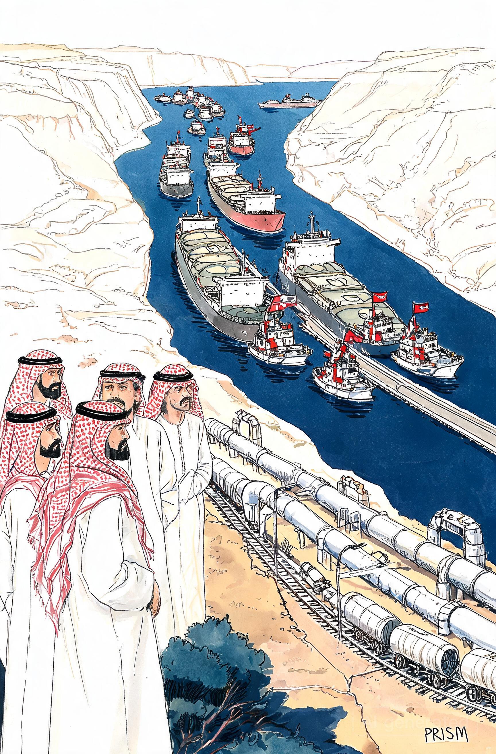 Blocage du détroit d'Ormuz : les monarchies du Golfe cherchent des alternatives face à la crise