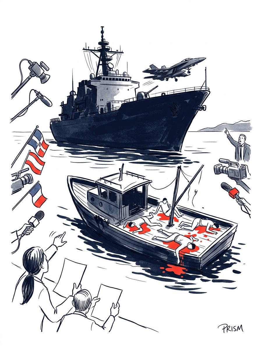 Quatre morts dans une frappe américaine contre un bateau de narcotrafiquants présumés dans les Caraïbes